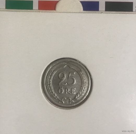 Швеция 25 эре 1947