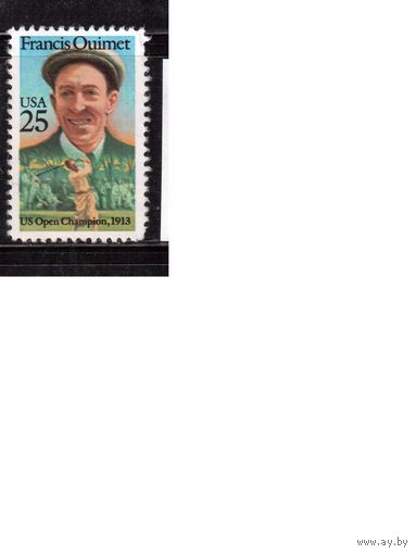 США-1988(Мих.1983) , * (без клея),  Спорт , Гольф