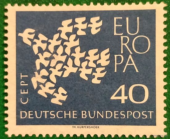 ФРГ 1961. Europa CEPT