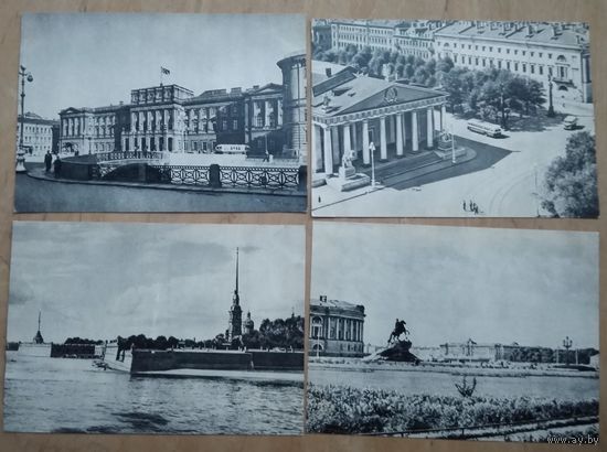 Ленинград. Виды города. 1957 г. Чистые 13 шт.