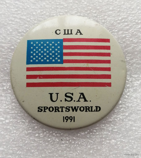Мир Спорта США 1991 год. SPORTSWORLD USA #0988-SP17