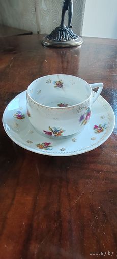 Старинная кофейная пара