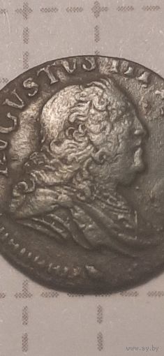 Солид .продам прижизненный портрет Августа 3 в  миниатюре 1753 года.