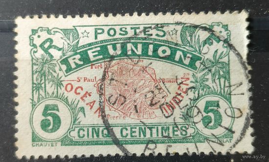 Реюньон 1907г. Французские колонии