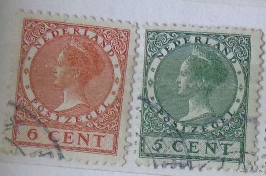Королева Вильхемина. Нидерланды. Дата выпуска:1924-1925