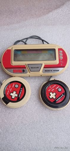 РЕДКОСТЬ  Vintage Videospiel Retrogame - Boxing Micro vs System - Nintend   ОРИГИНАЛ РАННИЙ  . Распродажа Коллекции !!! . Экспресс  Аукцион не с рубля без МПЦ и прочего 3 ДНЯ  .Много лотов в продаже .