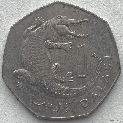Гамбия 1 даласи 1998 г.