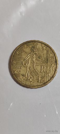 Франция 10 евроцентов 2009