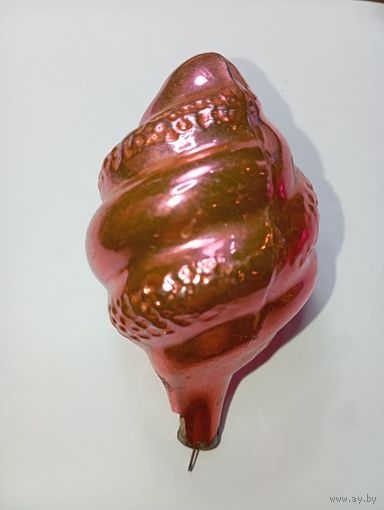 Ёлочная игрушка - Волчек . СССР . С рубля