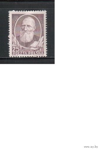 Польша-1952,(Мих.738) *  , Личности, (одиночка)