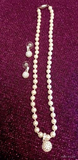 Комплект(ожерелье, серьги), Roman