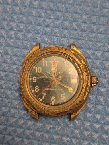 Часы командирские. Заведены до упора