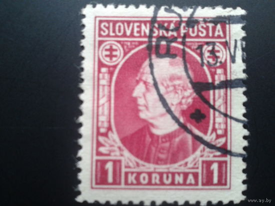 Словакия 1939 Глинка политик и католический священник