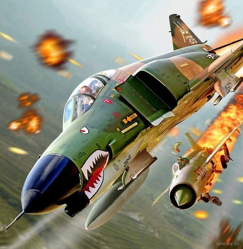 Модель F-4 Phantom,  масштаб 1:144