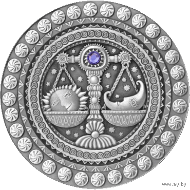 Весы.. 2009 год. 1 рубль. С 1 рубля без минимальной цены.