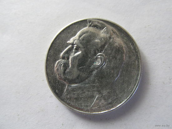 МОНЕТА 5 ЗЛОТЫХ 1936 ПИЛСУДСКИЙ.