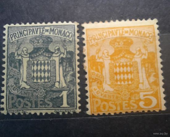 МОНАКО 1924 -1933 годов . Герб