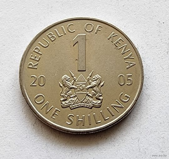 Кения 1 шиллинг, 2005