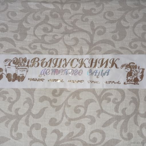 Лента Выпускник детского сада