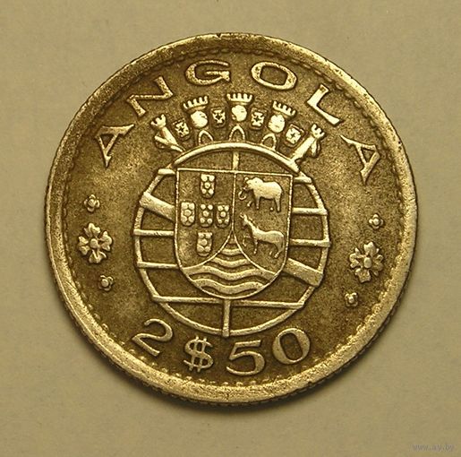 Порт. Ангола 2,5 Эск. 1953
