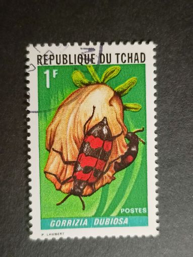 Чад 1972. Насекомые