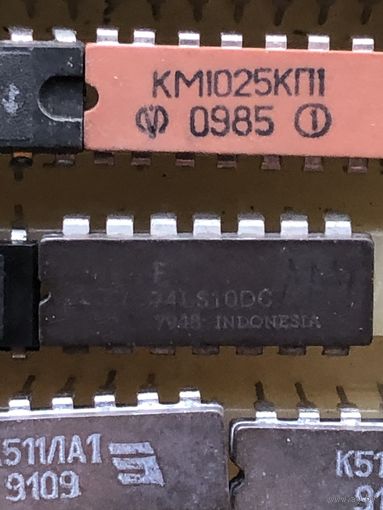 Микросхема 74LS10DC