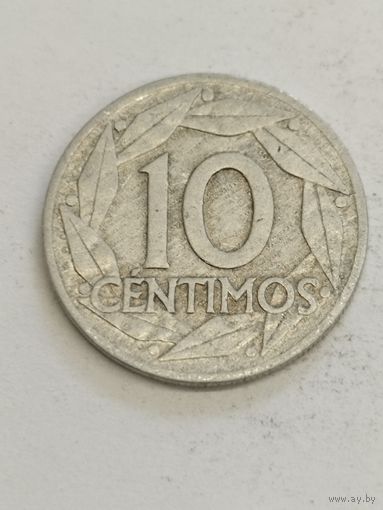 Испания 10 сентим 1959
