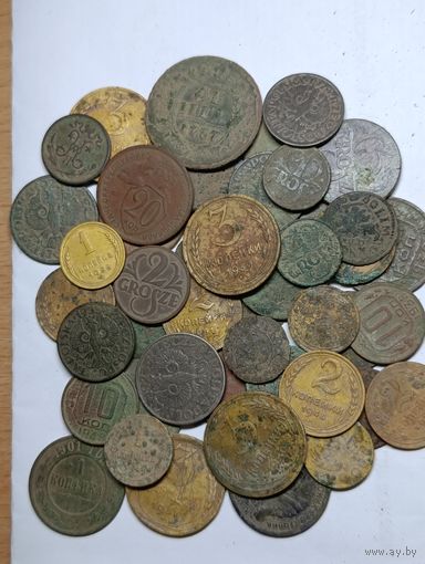 Империя,ВКЛ,ранние советы,Польша,всех 50шт.