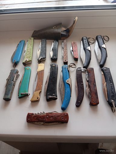 Коллекция перочинные ножи