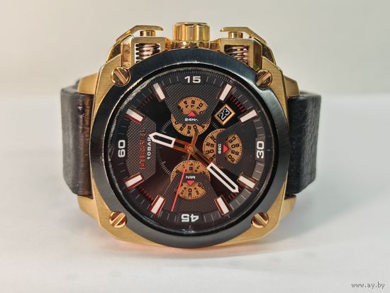 Часы Diesel Хронограф. (Реплика) Механизм Epson. Всё работает!!! Идут точно!!! С рубля