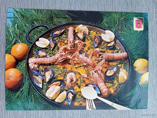 Этнография. Испания. Паэлья, национальное блюдо Каталонии