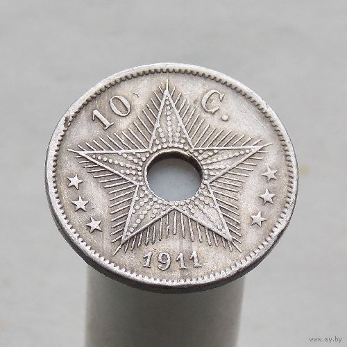 Бельгийское Конго 10 сантимов 1921