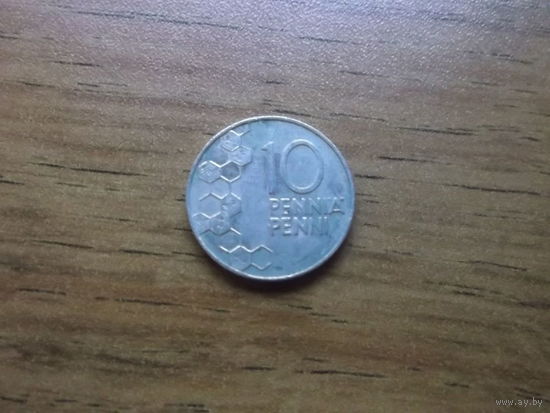 Финляндия 10 пенни 1992