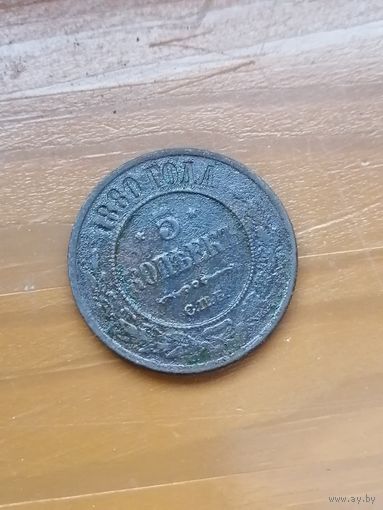 5 копеек 1880
