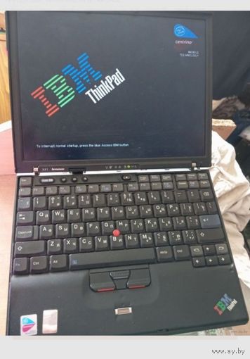 Ноутбук IBM . THINK PAD X4 UITRA BASE .