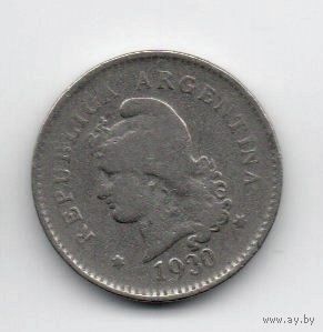 РЕСПУБЛИКА АРГЕНТИНА. 10 СЕНТАВО 1930