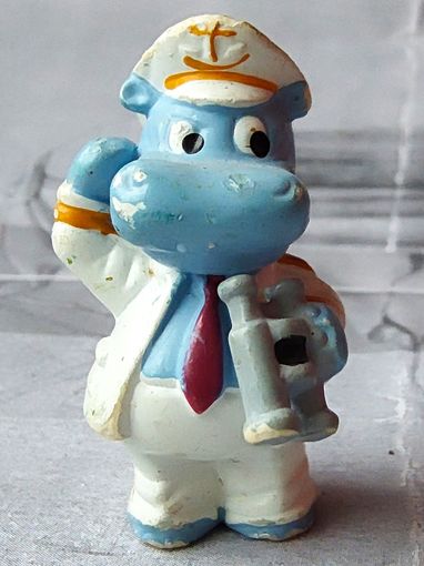 Киндер бегемот. Игрушка сюрприз, серия бегемотики