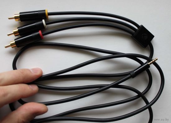 3RCA AC аудио-видео кабель для XBOX360 E, 1.8м