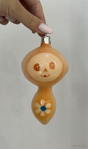 Елочная игрушка Чебурашка СССР