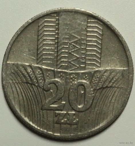 Польша, 20 злотых, 1974 год