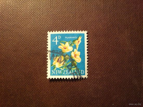 Новая Зеландия 1960 г.Гибискус тройчатый ./46а/