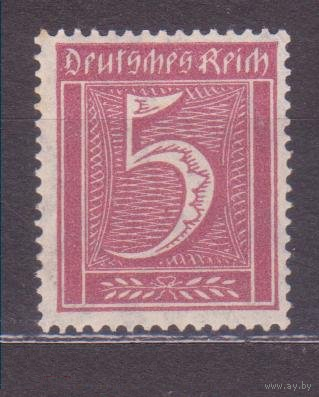 Германия СТАРАЯ Стандарт Цифры 1922 **\\01