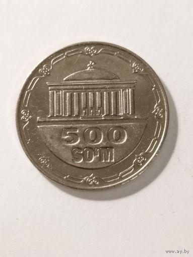 Узбекистан 500 сом 2018