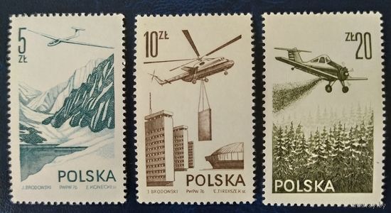 Польша 1976-1977 История авиаций.