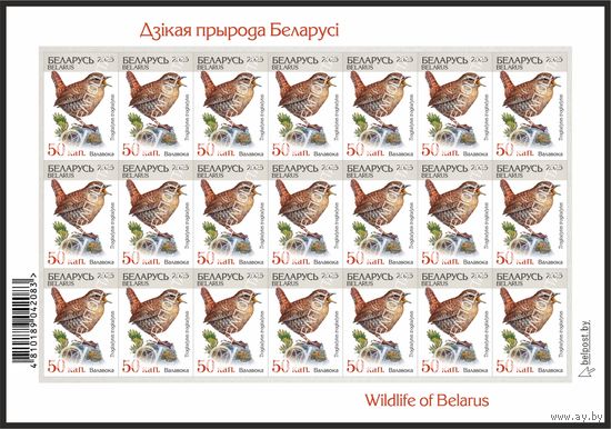Беларусь 2025г 18-й стандартный выпуск. Валавока (самокл. )MNH