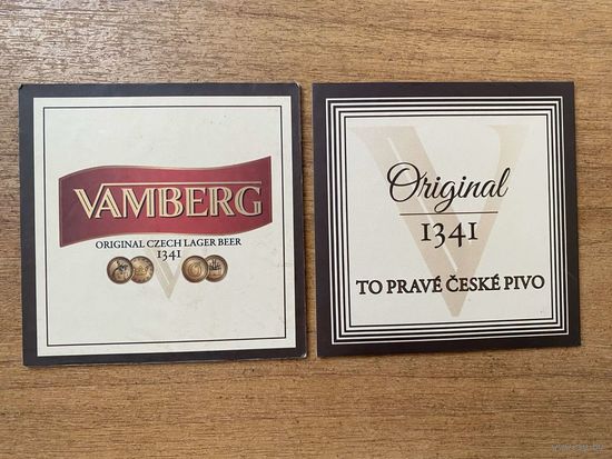 Подставка под пиво Vamberg No 1 /Чехия/