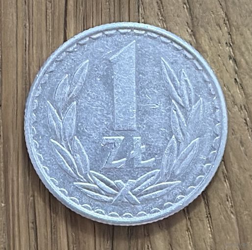 Польша 1 Злотый 1986г.
