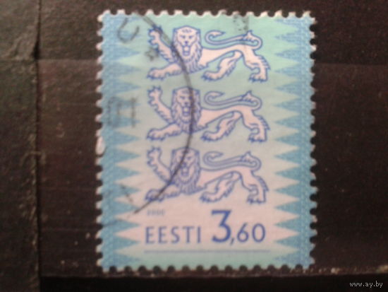 Эстония 2000 Стандарт, герб 3,60