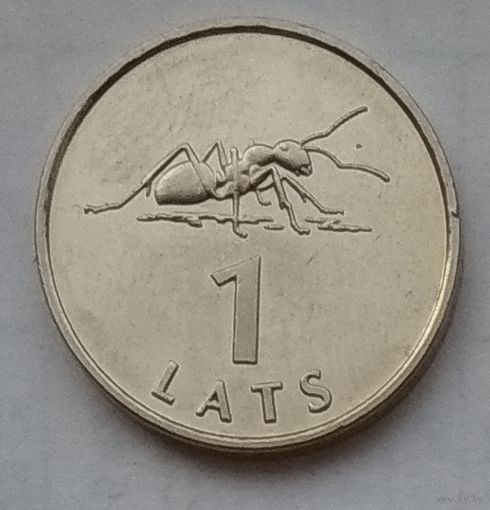 Латвия 1 лат 2003 г. Муравей