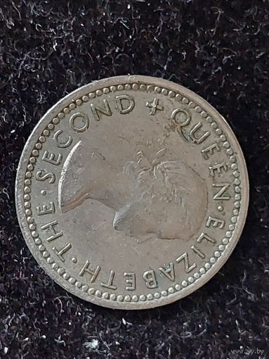 3 пенса новая зеландия 1955